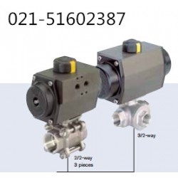 德国宝德型号8805两位三通气动球阀尺寸型号直销