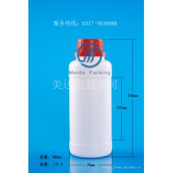 500ml高阻隔瓶|除草剂专用包装瓶|草帽盖塑料瓶