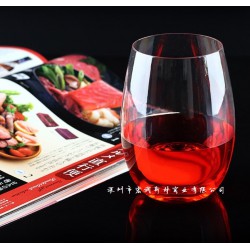 供应深圳塑料红酒杯，PET塑料红酒杯