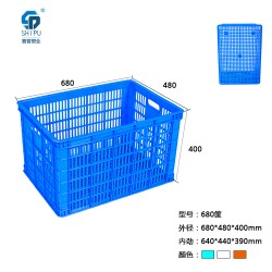 重庆赛普塑业   塑料周转筐供应生产厂家  680储存运输筐