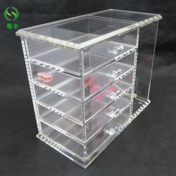 有机玻璃制品生产厂家-粤丰展示-有机玻璃收纳盒