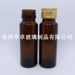 上海华卓畅销各型号药用玻璃瓶 玻璃瓶铝塑瓶盖