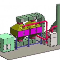 定制各种风量废气处理催化燃烧/光氧催化设备厂家