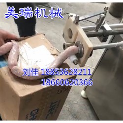 玉米肠加工生产线，鱼丸加工成套设备，小型液压灌肠机