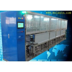 深圳威固特3D热弯玻璃加工后超声波清洗机