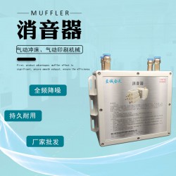 供应三角背贴包装机消音器 消声器