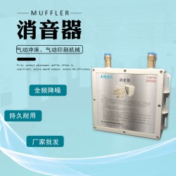 供应全自动罐装封口机消音器 电磁阀消声器