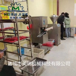 火腿肠灌肠加工设备 重庆火腿肠机器 火腿肠加工流水线