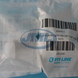 fitline扩口PFA省空间弯头接头UE66TN-3