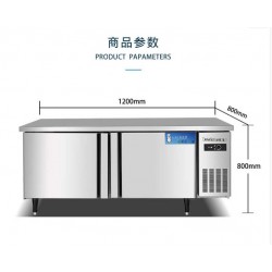 乌鲁木齐爱雪冷藏风冷工作台冰箱