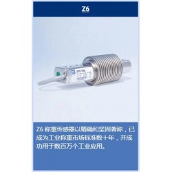 不锈钢波纹管称重传感器Z6FC3-500KG