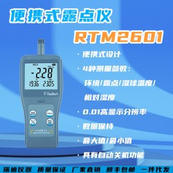 瑞迪仪器 RTM2601便携式露点温湿度仪 干湿球温度检测仪