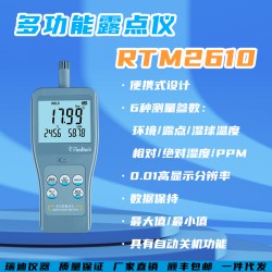 瑞迪仪器 RTM2610手持式多功能露点仪空气湿度温度测量仪