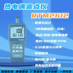 瑞迪仪器 RTM2612喷涂行业专用露点仪 热电偶表面温度表